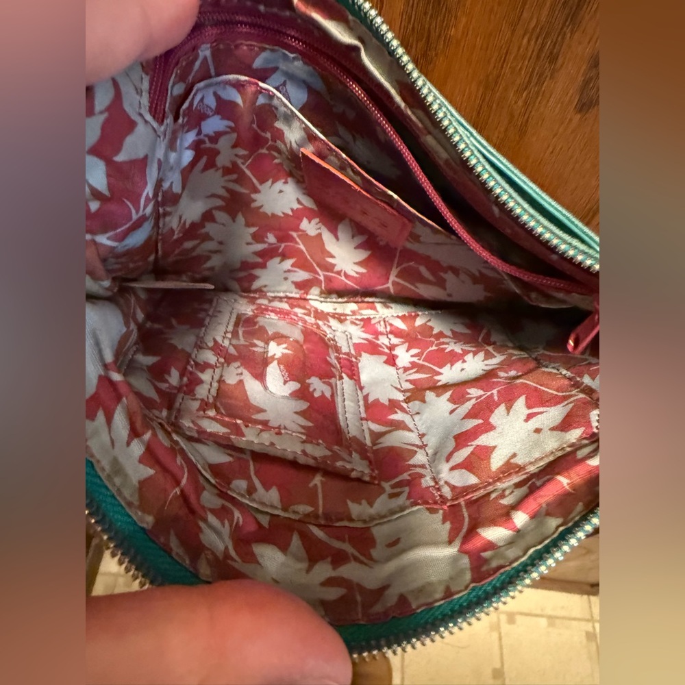 Teal "HOBO" Crossbody Bag - Picture 5 of 8